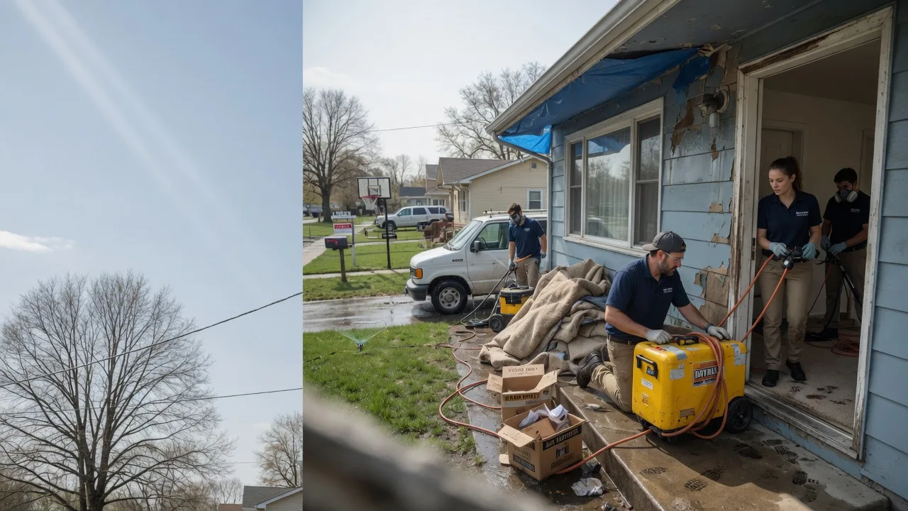 Basement Flood Cleanup in Corona, NM near me
